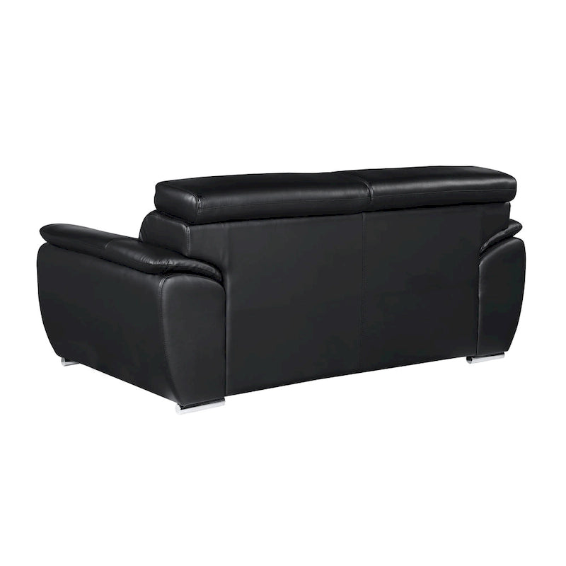Sofa loveseat z prawdziwej skóry