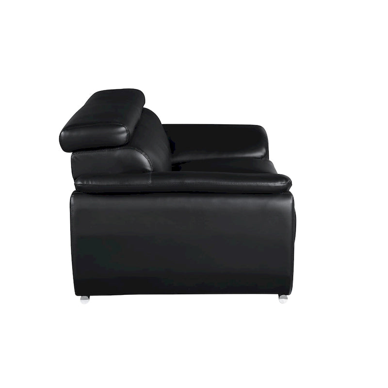 Sofa loveseat z prawdziwej skóry