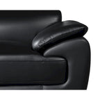 Sofa loveseat z prawdziwej skóry