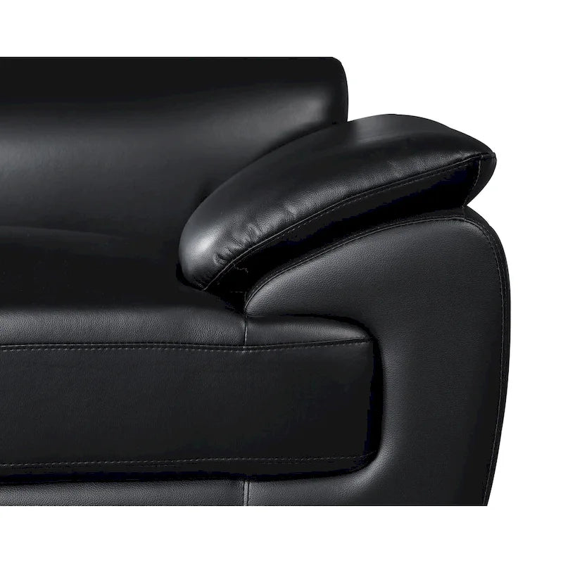Sofa loveseat z prawdziwej skóry