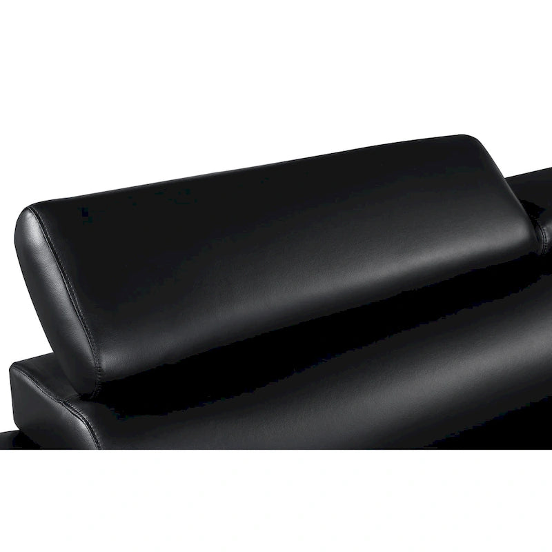 Sofa loveseat z prawdziwej skóry