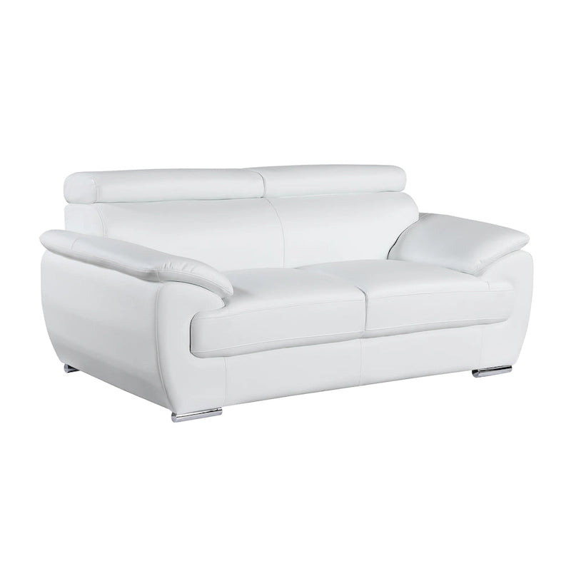 Sofa loveseat z prawdziwej skóry