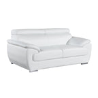 Sofa loveseat z prawdziwej skóry