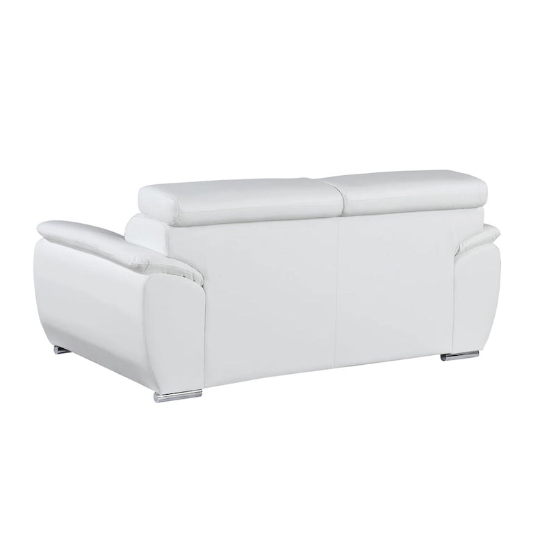 Sofa loveseat z prawdziwej skóry