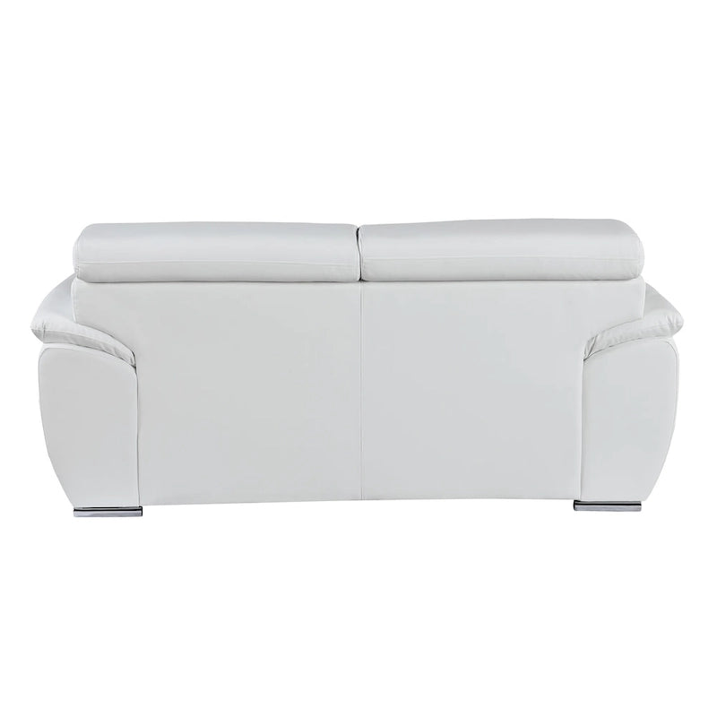 Sofa loveseat z prawdziwej skóry