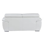 Sofa loveseat z prawdziwej skóry