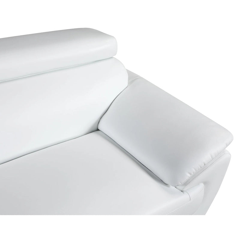 Sofa loveseat z prawdziwej skóry