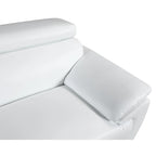 Sofa loveseat z prawdziwej skóry