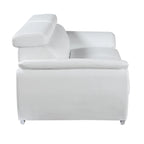 Sofa loveseat z prawdziwej skóry