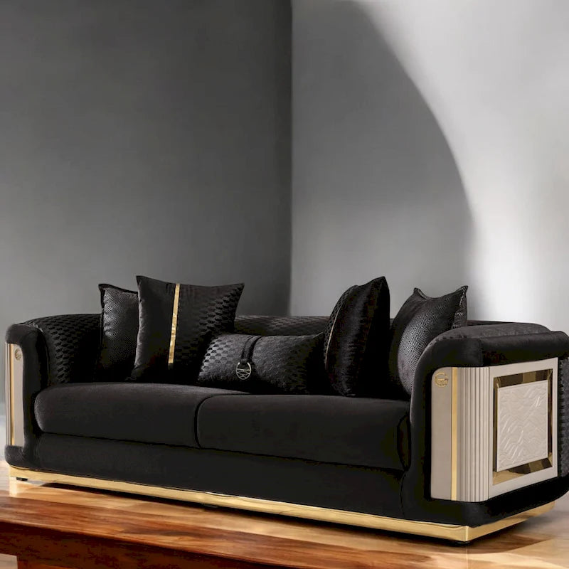 Luresta 2-delige woonkamermeubelset, 1 sofa, 1 loveseat