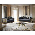 Luresta 2-delige woonkamermeubelset, 1 sofa, 1 loveseat