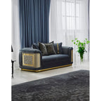 Luresta 2-delige woonkamermeubelset, 1 sofa, 1 loveseat