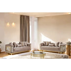 Luresta 2-delige woonkamermeubelset, 1 sofa, 1 loveseat