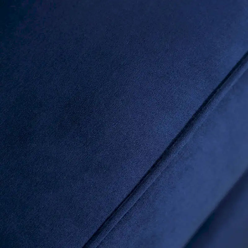 2-elementowy zestaw sofa i dwuosobowa sofa Eton, 12 poduszek, nóżki kabriolowe, granatowy szenil