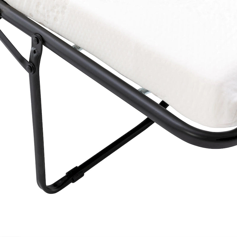 Roomfitters 57.9 uitschuifbare slaapbank-loveseat met matras van traagschuim in tweepersoonsformaat en twee USB-oplaadpoorten