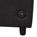 Roomfitters 57.9 uitschuifbare slaapbank-loveseat met matras van traagschuim in tweepersoonsformaat en twee USB-oplaadpoorten