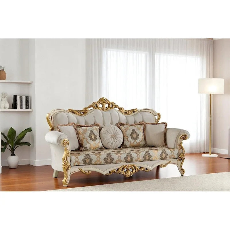 Cadenza 3-delige woonkamermeubelset: 1 sofa, 1 loveseat, 1 fauteuil