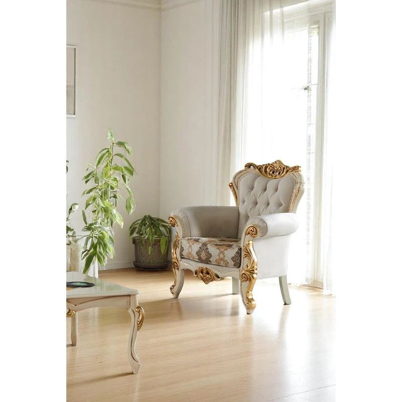 Cadenza 3-delige woonkamermeubelset: 1 sofa, 1 loveseat, 1 fauteuil
