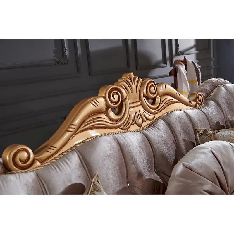 Montel 3-teilige Wohnzimmergarnitur: 2 Sofas, 1 Sessel