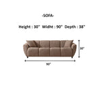 Conjunto de sala Relaxio de 4 piezas: 2 sofás y 2 sillones
