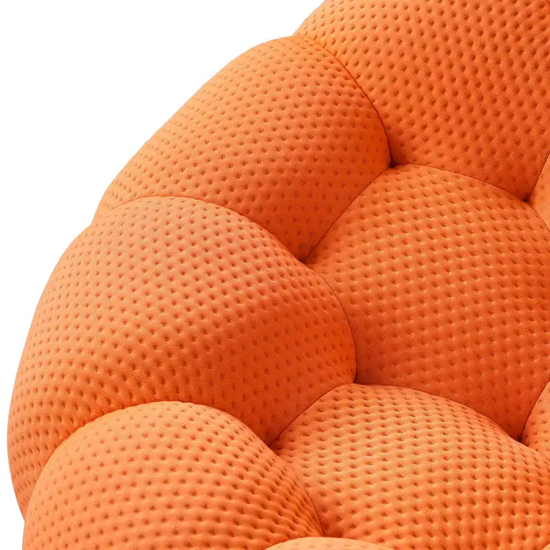 Divano a bolle in tessuto a nido d'ape 3D con rivestimento, 2 PEZZI: divano a 3 posti a bolle e divano singolo per il soggiorno