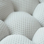 Divano a bolle in tessuto a nido d'ape 3D con rivestimento, 2 PEZZI: divano a 3 posti a bolle e divano singolo per il soggiorno