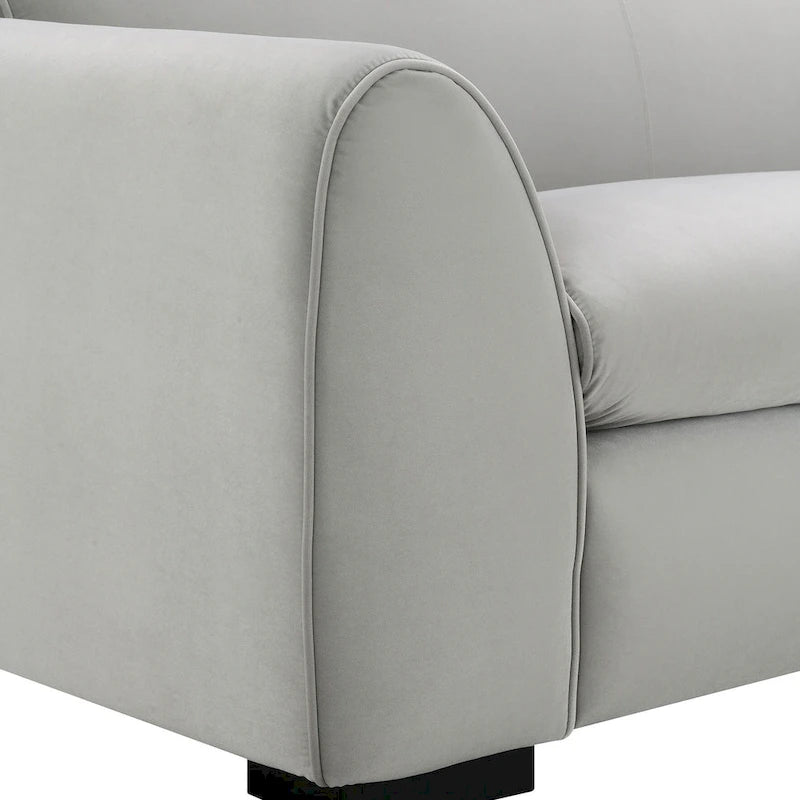 Furniture of America Corwin moderne loveseat in bankstijl met OEKO-TEX-gecertificeerde stof