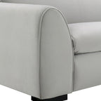 Furniture of America Corwin moderne loveseat in bankstijl met OEKO-TEX-gecertificeerde stof