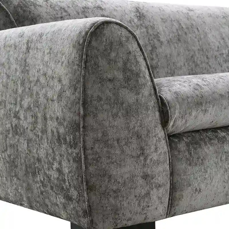 Furniture of America Corwin moderne loveseat in bankstijl met OEKO-TEX-gecertificeerde stof
