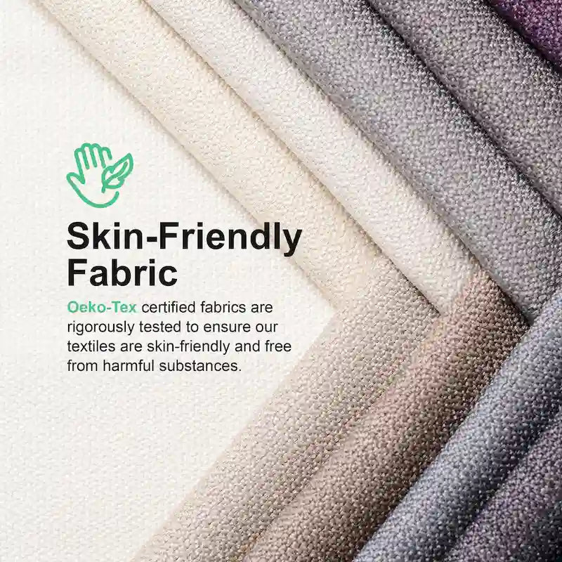 Furniture of America Anastasia moderne witte chenille tweezitsbank met sierkussens
