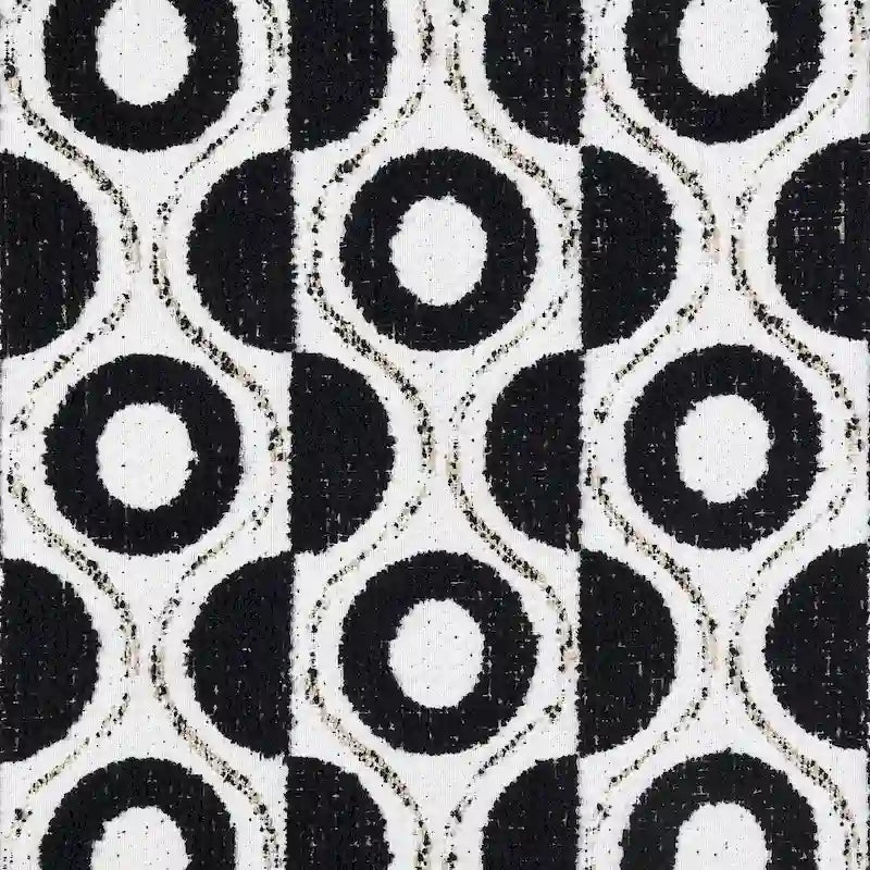 Furniture of America Anastasia moderne witte chenille tweezitsbank met sierkussens