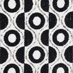 Furniture of America Anastasia moderne witte chenille tweezitsbank met sierkussens
