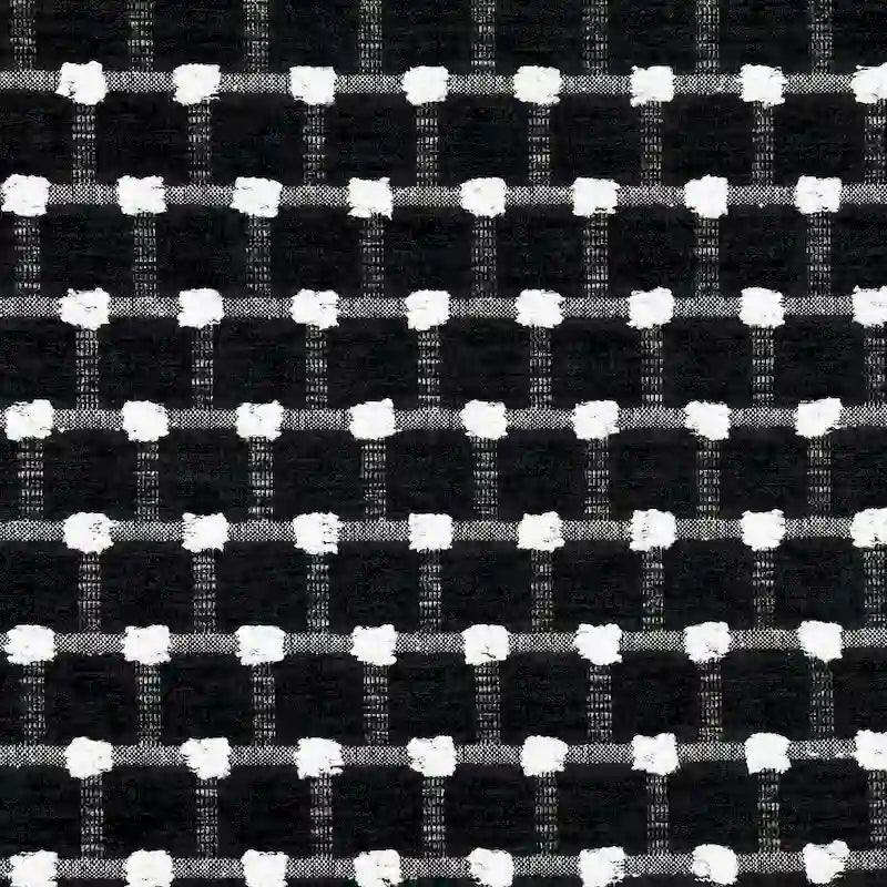 Furniture of America Anastasia moderne witte chenille tweezitsbank met sierkussens
