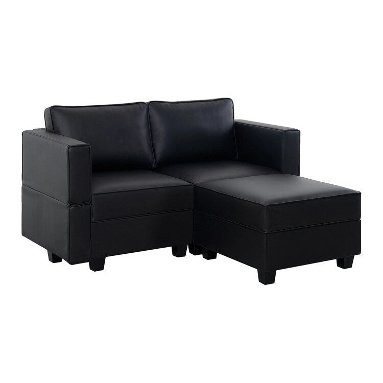 Modulaire ombouwbare hoekbank, slaapbank en loveseat