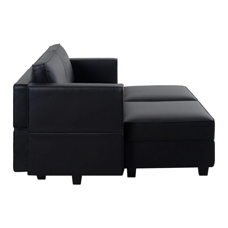 Modulaire ombouwbare hoekbank, slaapbank en loveseat
