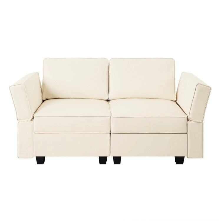 Modulaire ombouwbare hoekbank, slaapbank en loveseat