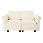 Modulaire ombouwbare hoekbank, slaapbank en loveseat