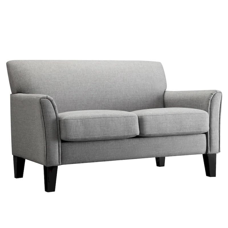 Modernes Loveseat „Uptown“ mit gepolsterter Rückenlehne von iNSPIRE Q Classic