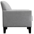 Modernes Loveseat „Uptown“ mit gepolsterter Rückenlehne von iNSPIRE Q Classic