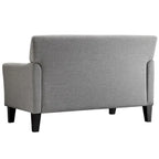 Modernes Loveseat „Uptown“ mit gepolsterter Rückenlehne von iNSPIRE Q Classic