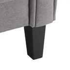 Modernes Loveseat „Uptown“ mit gepolsterter Rückenlehne von iNSPIRE Q Classic