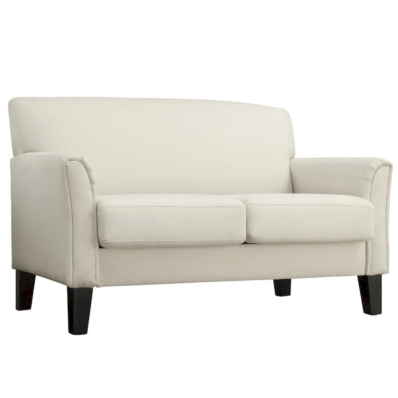 Modernes Loveseat „Uptown“ mit gepolsterter Rückenlehne von iNSPIRE Q Classic
