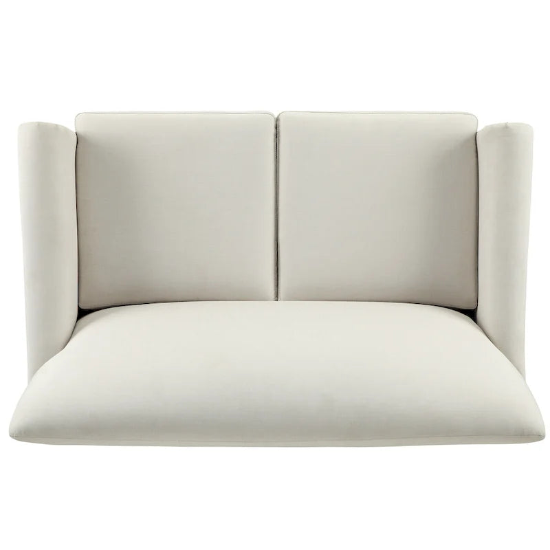 Modernes Loveseat „Uptown“ mit gepolsterter Rückenlehne von iNSPIRE Q Classic