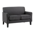 Modernes Loveseat „Uptown“ mit gepolsterter Rückenlehne von iNSPIRE Q Classic