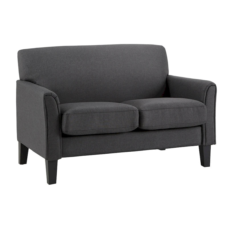 Modernes Loveseat „Uptown“ mit gepolsterter Rückenlehne von iNSPIRE Q Classic
