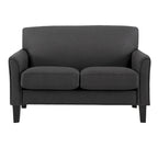Modernes Loveseat „Uptown“ mit gepolsterter Rückenlehne von iNSPIRE Q Classic
