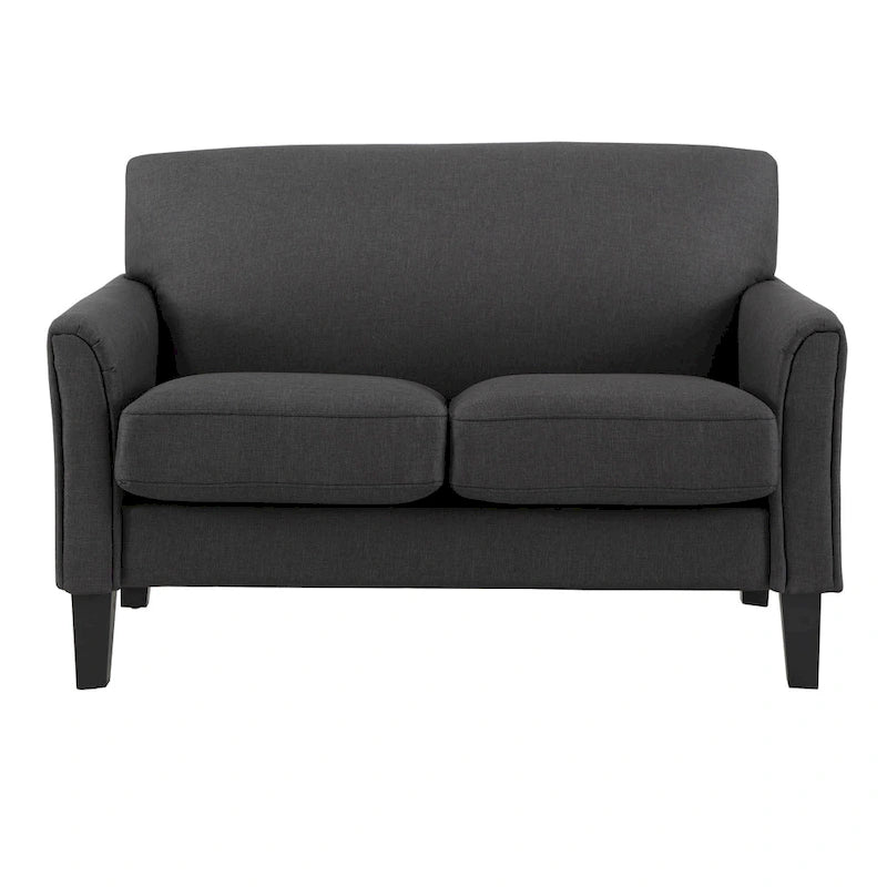 Modernes Loveseat „Uptown“ mit gepolsterter Rückenlehne von iNSPIRE Q Classic