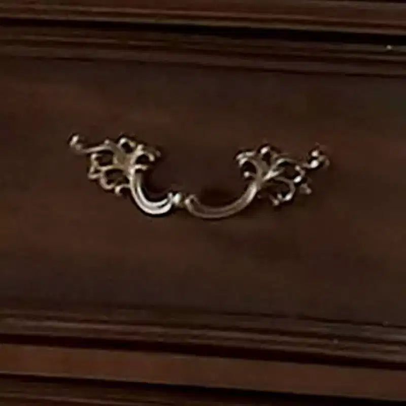 11 Drawer Dresser Brown Cherry -