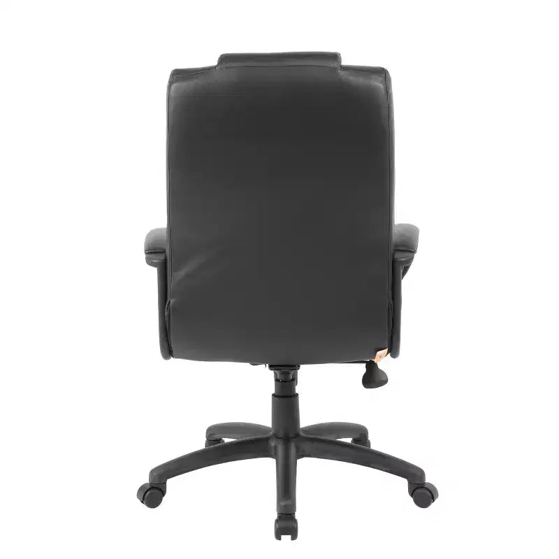 Executive High Back Chair Black -: Ergonomic, Swivel, Adjustable Height, Metal Frame
