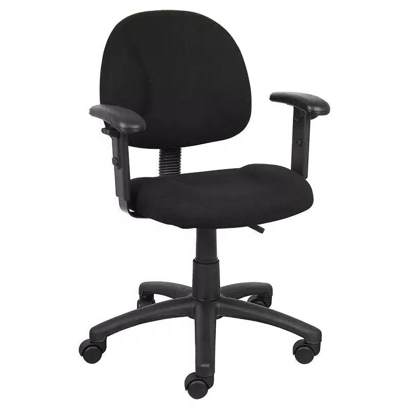 Deluxe Posture Chair with Adjustable Arms - Boss Office Products